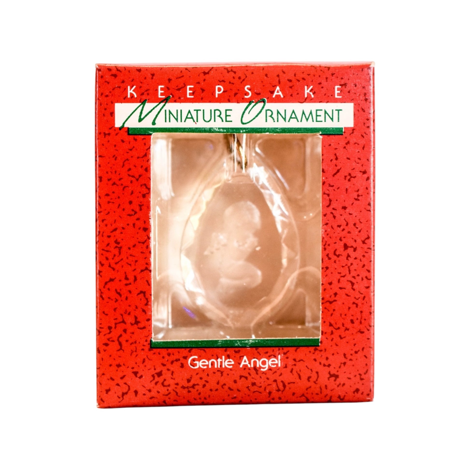 1988 Gentle Angel (Acrylic) Hallmark Ornament QXM577-1 Image2