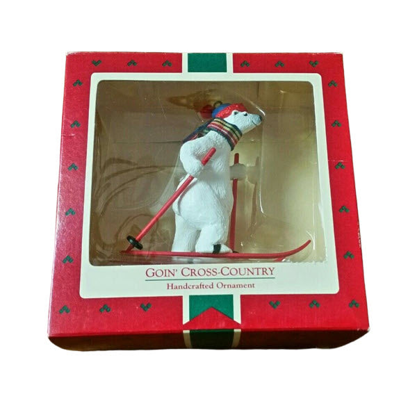 1988 Goin' Cross-Country Hallmark Ornament (Polar Bear) QX4764