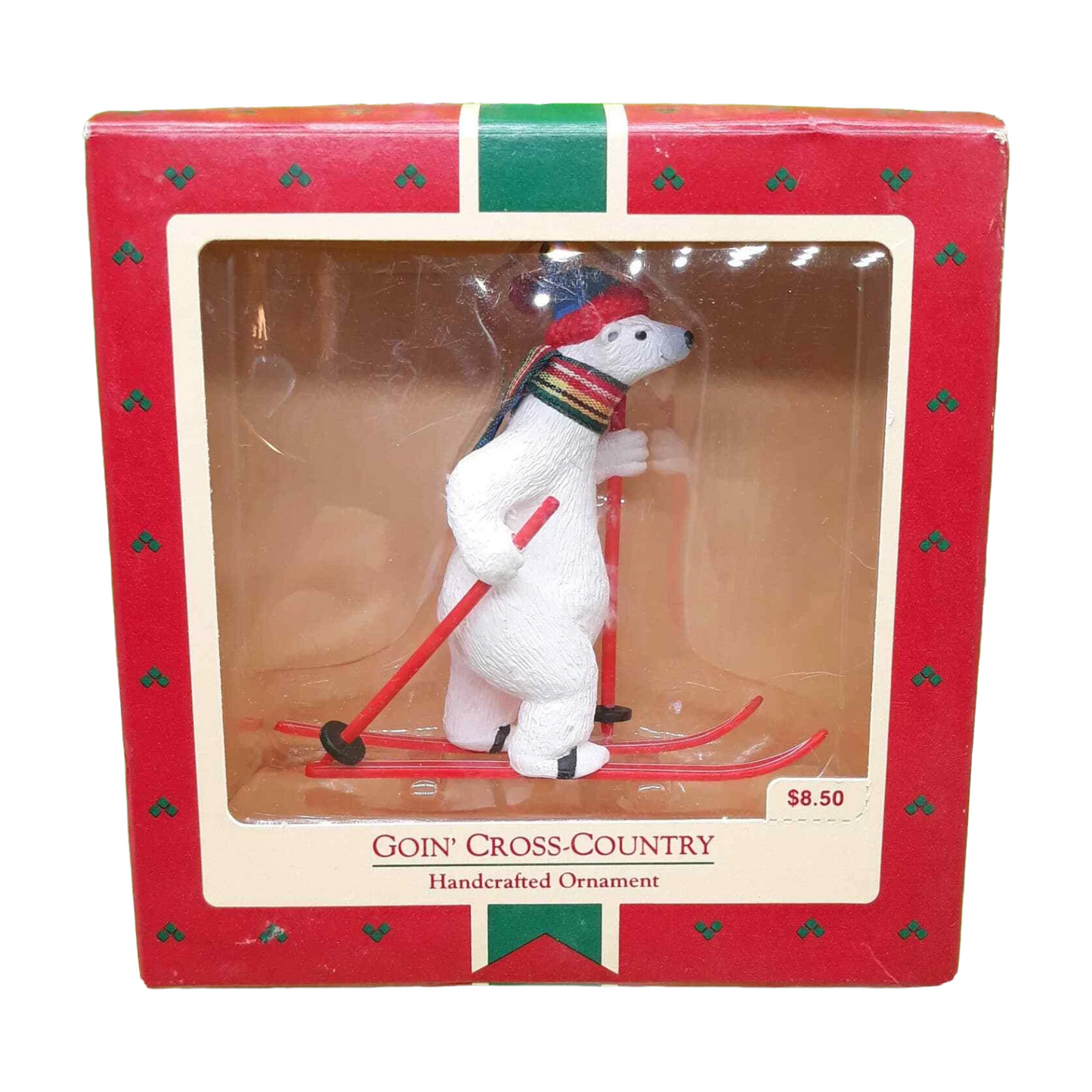 1988 Goin' Cross-Country Hallmark Ornament (Polar Bear) QX4764 Image2