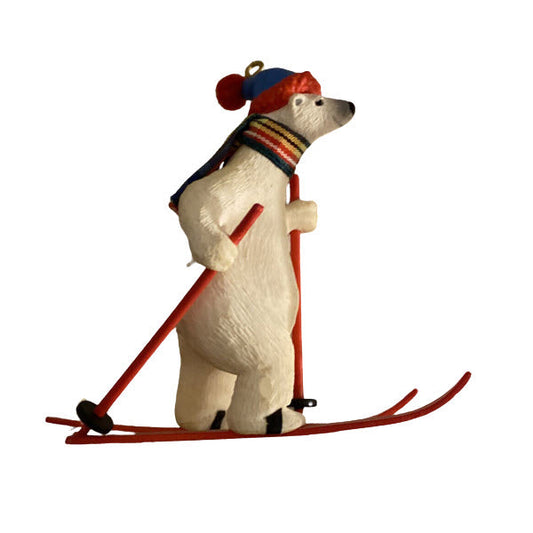 1988 Goin' Cross-Country Hallmark Ornament (Polar Bear) QX4764