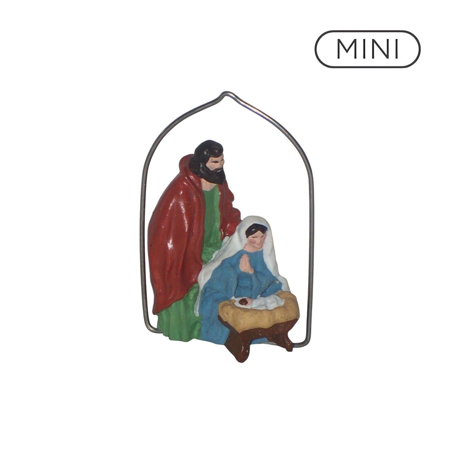 1988 Holy Family Hallmark Ornament (Nativity) QXM5611 Image1