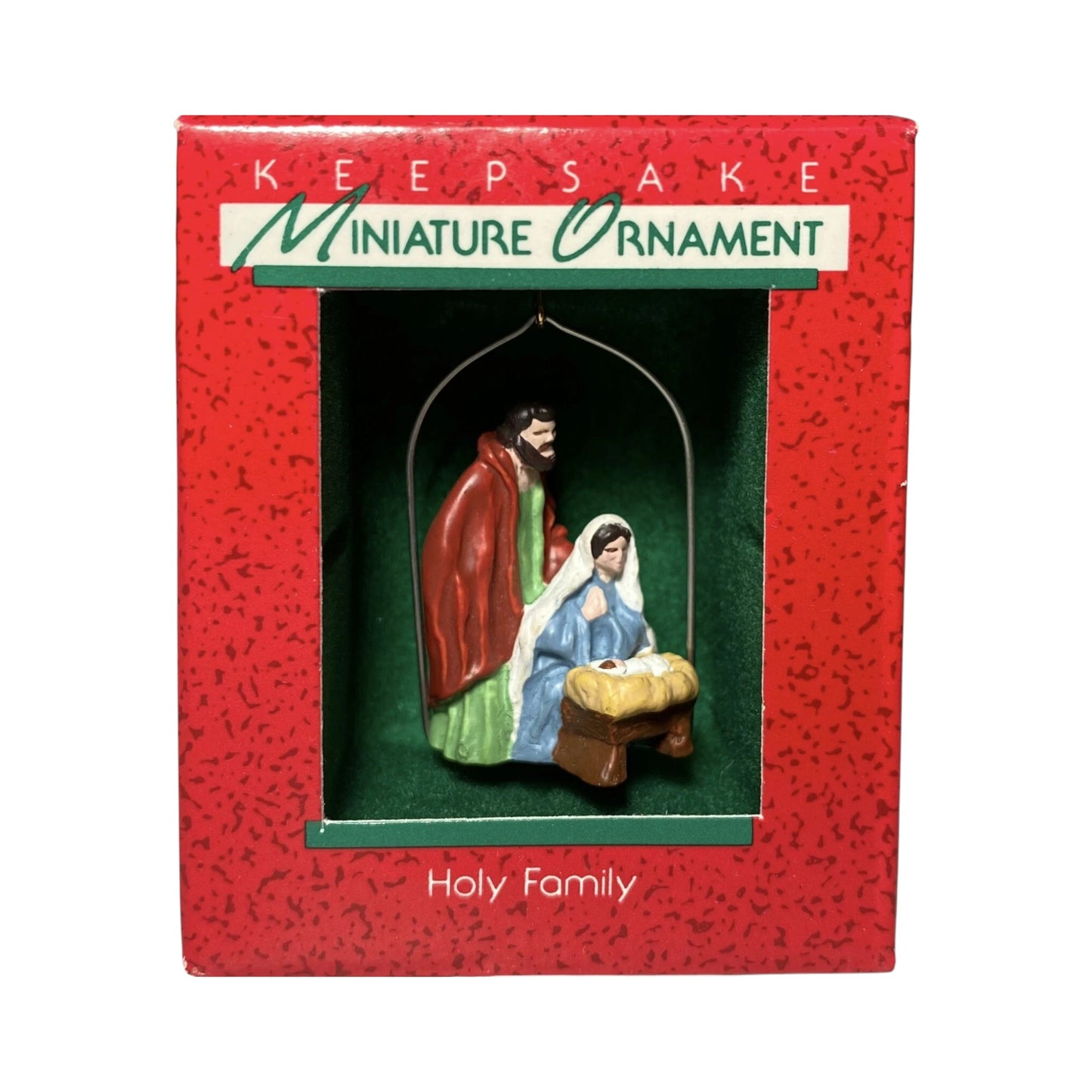1988 Holy Family Hallmark Ornament (Nativity) QXM5611 Image2