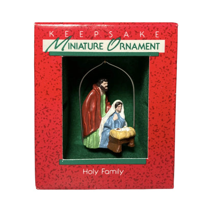 1988 Holy Family Hallmark Ornament (Nativity) QXM5611 Image2