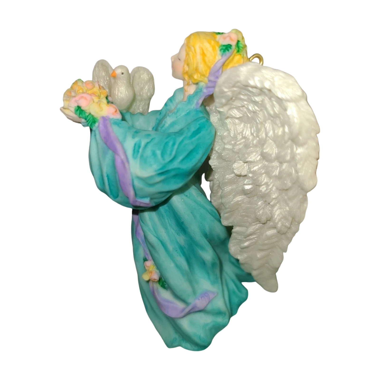 1988 Inspirational Angel Hallmark Ornament (Angel) QEO8347 Image4