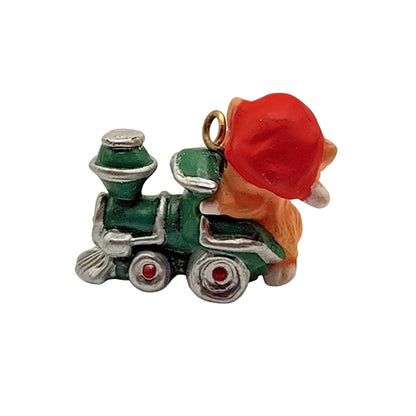 1988 Kitten w/ Locomotive (Kittens In Toyland)