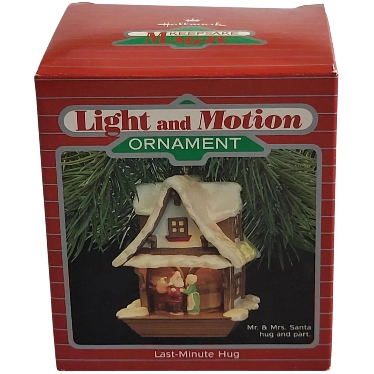 1988 Last-Minute Hug Hallmark Ornament (Mrs. Claus) QLX7181