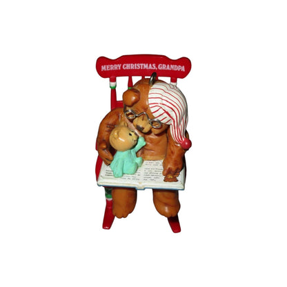 1988 Merry Christmas Grampa Enesco Ornament (Enesco) 560065 Image1