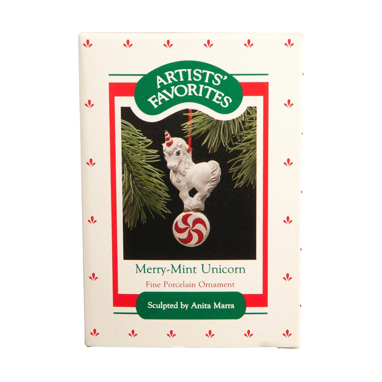 1988 Merry-Mint Unicorn Hallmark Ornament (Unicorn) QX4234
