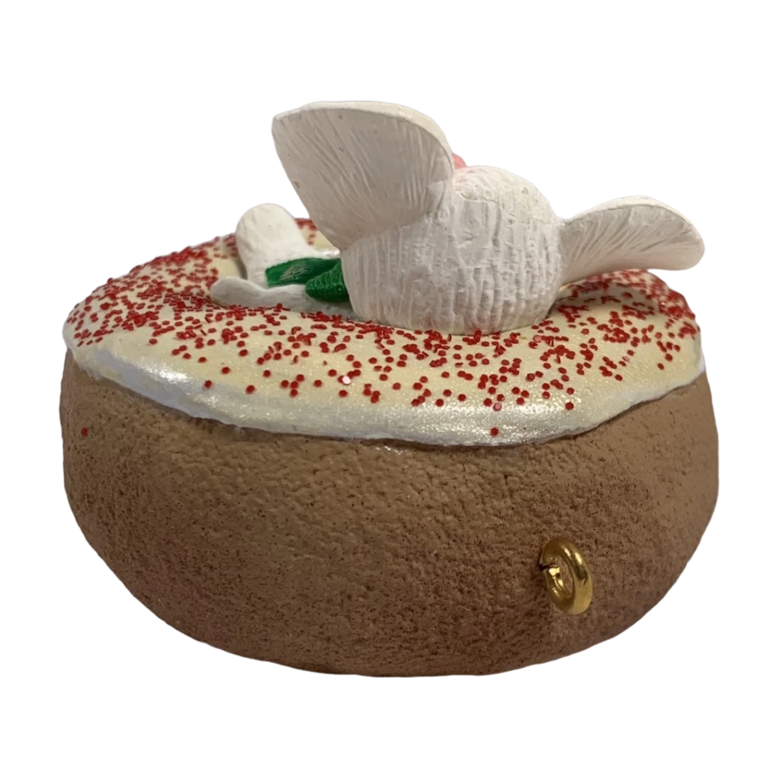 1988 Midnight Snack Hallmark Ornament (Mouse) QX4104 Image4