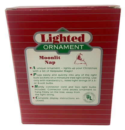 1988 Moonlit Nap Hallmark Ornament (Angel) QLX7134