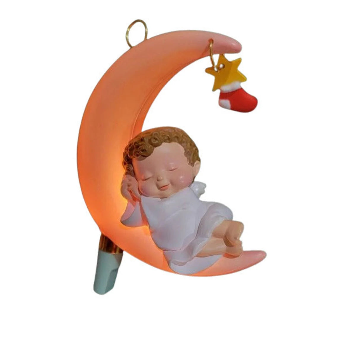 1988 Moonlit Nap Hallmark Ornament (Angel) QLX7134