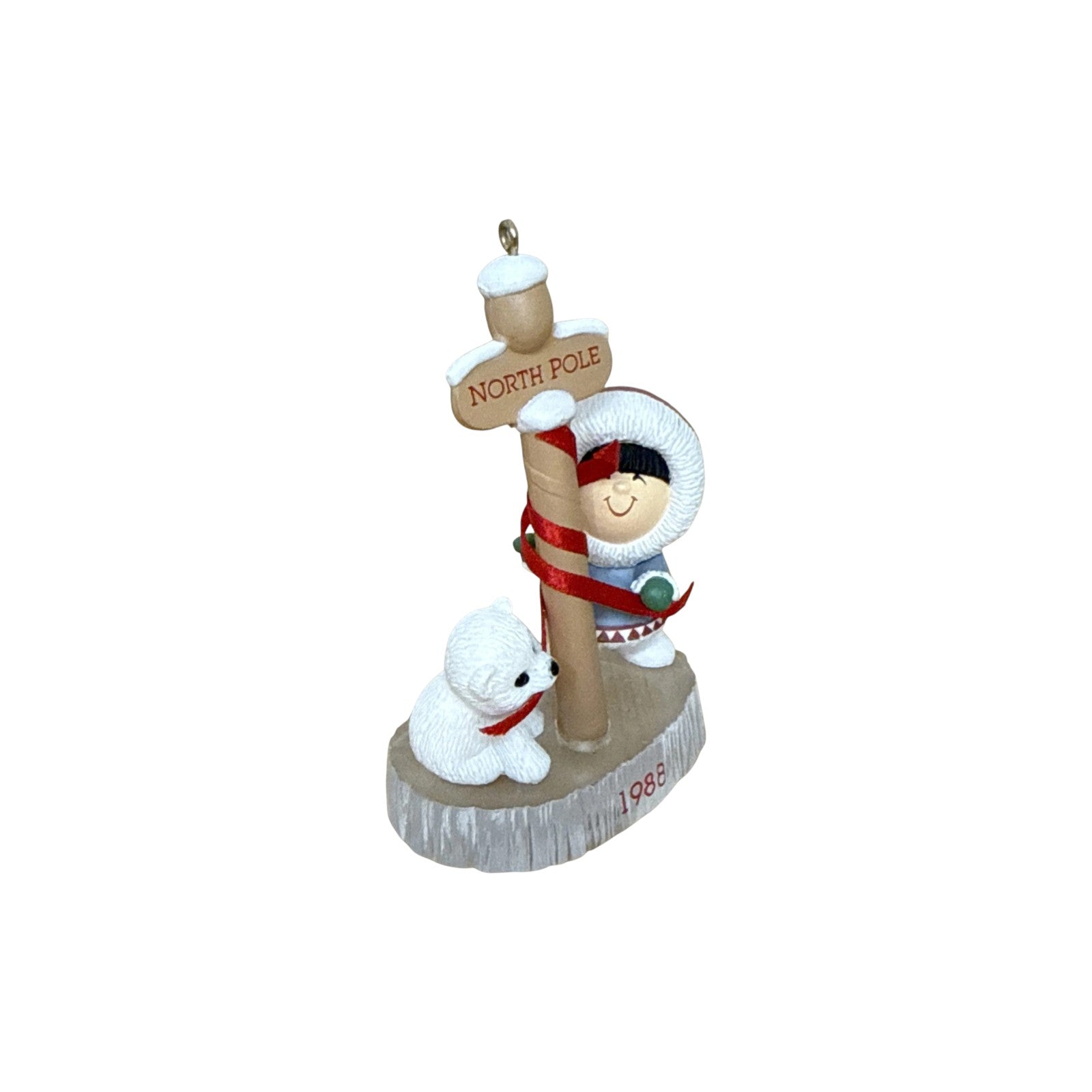 1988 North Pole Hallmark Ornament (Frosty Friends) QX4031 Image3