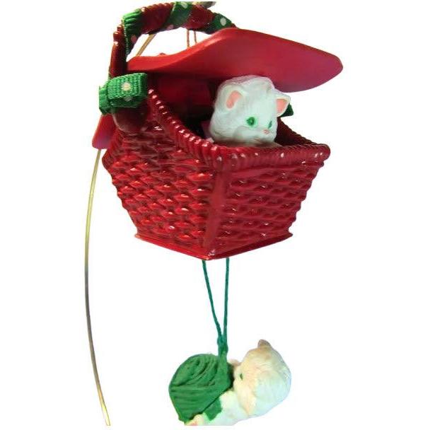 1988 Peek-a-Book Kitties Hallmark Ornament (Kitten) QX4871