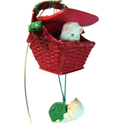 1988 Peek-a-Book Kitties Hallmark Ornament (Kitten) QX4871