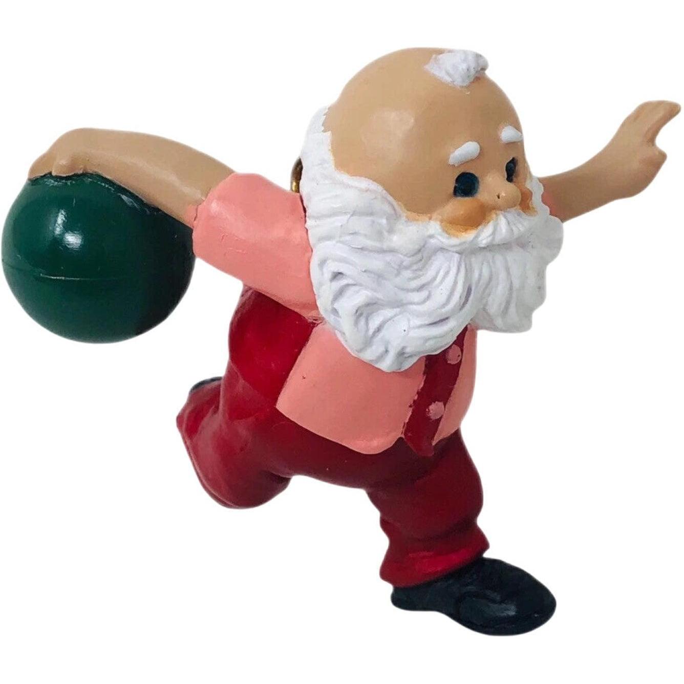 1988 Polar Bowler Hallmark Ornament (Santa Claus) QX4784