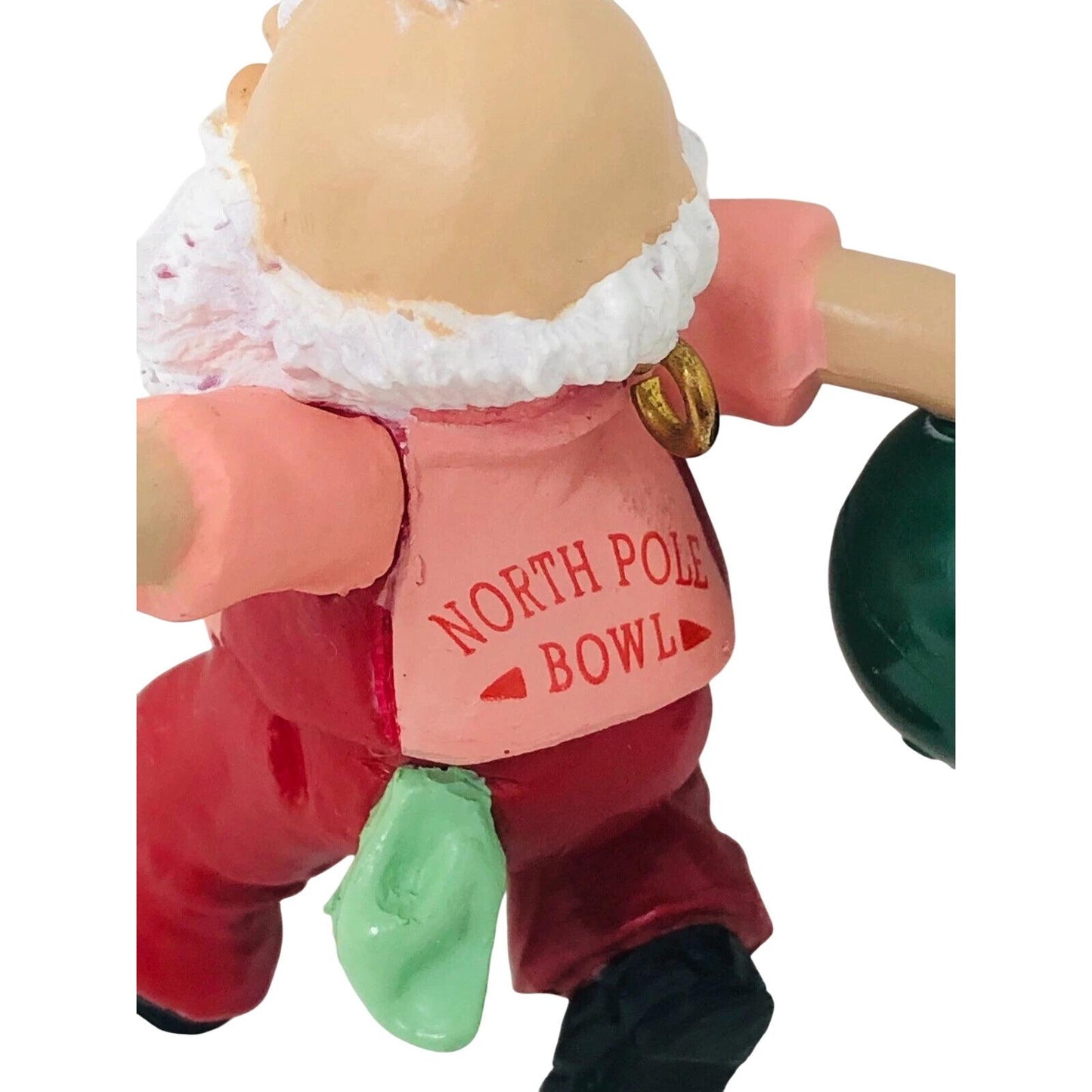 1988 Polar Bowler Hallmark Ornament (Santa Claus) QX4784