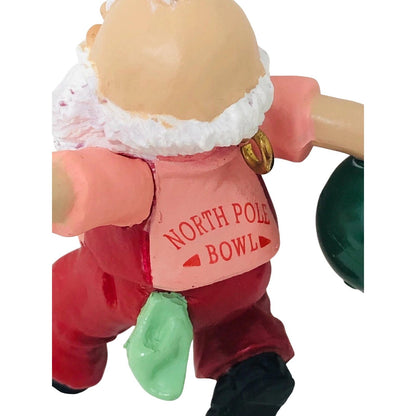 1988 Polar Bowler Hallmark Ornament (Santa Claus) QX4784