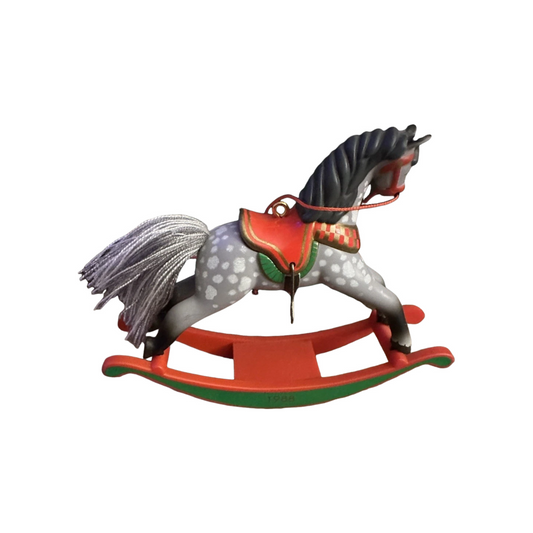 1988 Rocking Horse Hallmark Ornament (Rocking Horse) QX4121 Image1