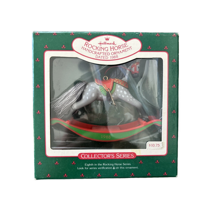 1988 Rocking Horse Hallmark Ornament (Rocking Horse) QX4121 Image2