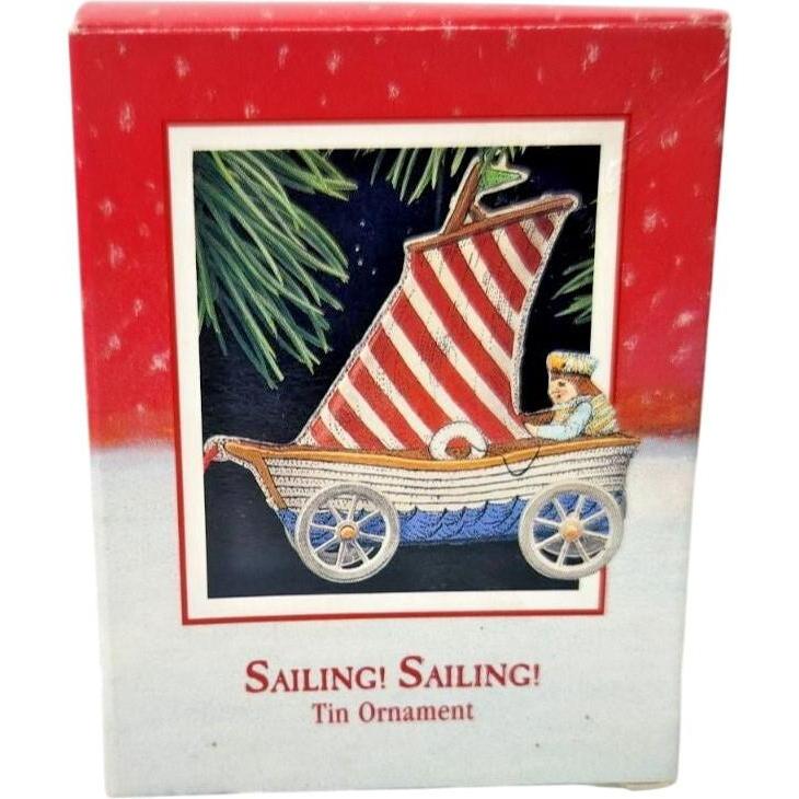 1988 Sailing! Sailing! Hallmark Ornament (Boat) QX4911
