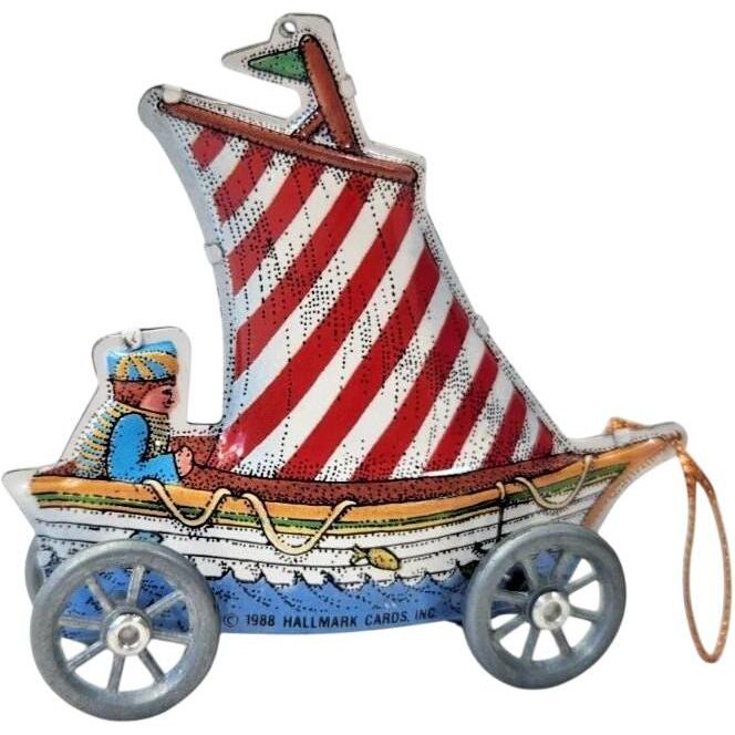 1988 Sailing! Sailing! Hallmark Ornament (Boat) QX4911