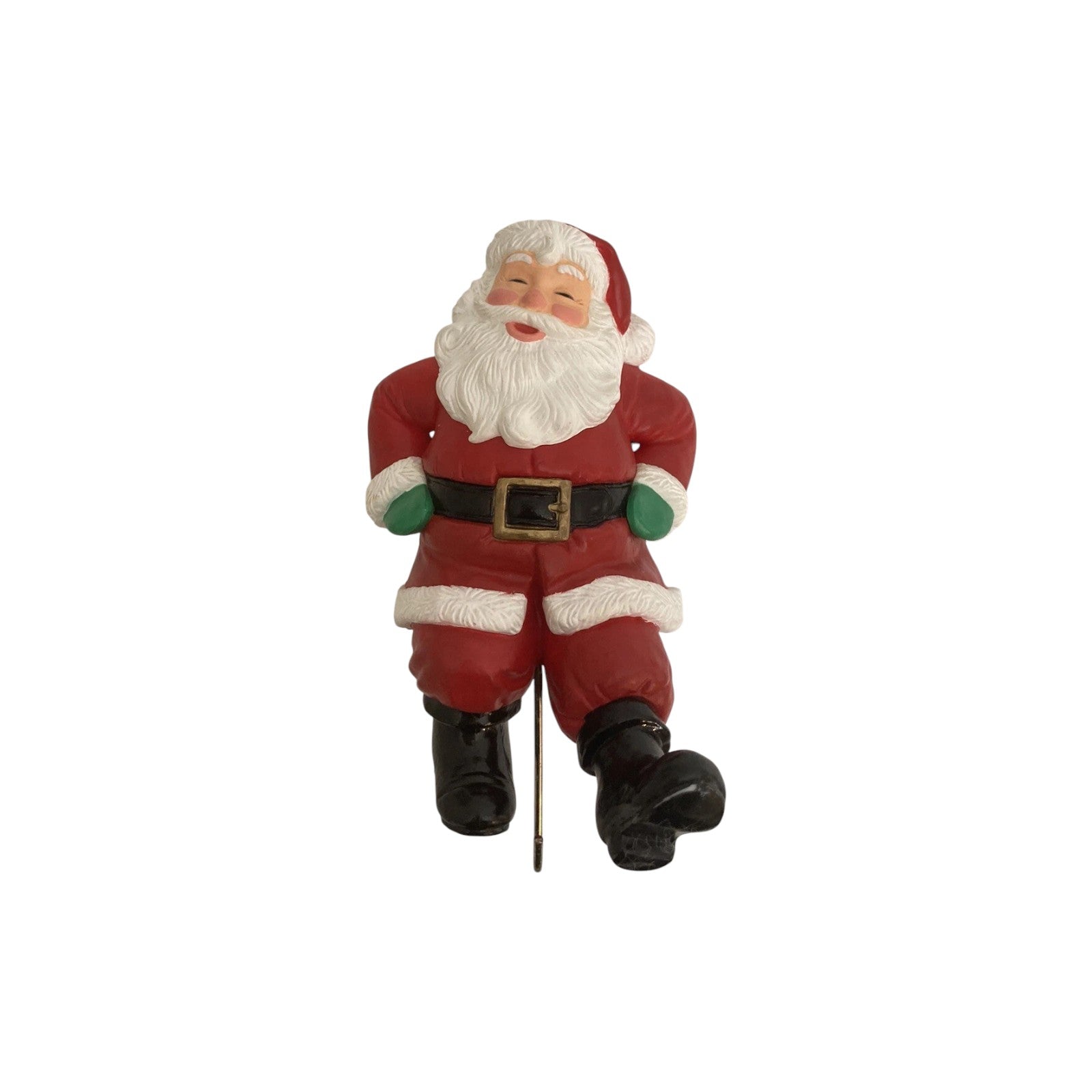 1988 Santa Claus - Stocking Hanger (Santa Claus) Hallmark Ornament QSH8104 Image1
