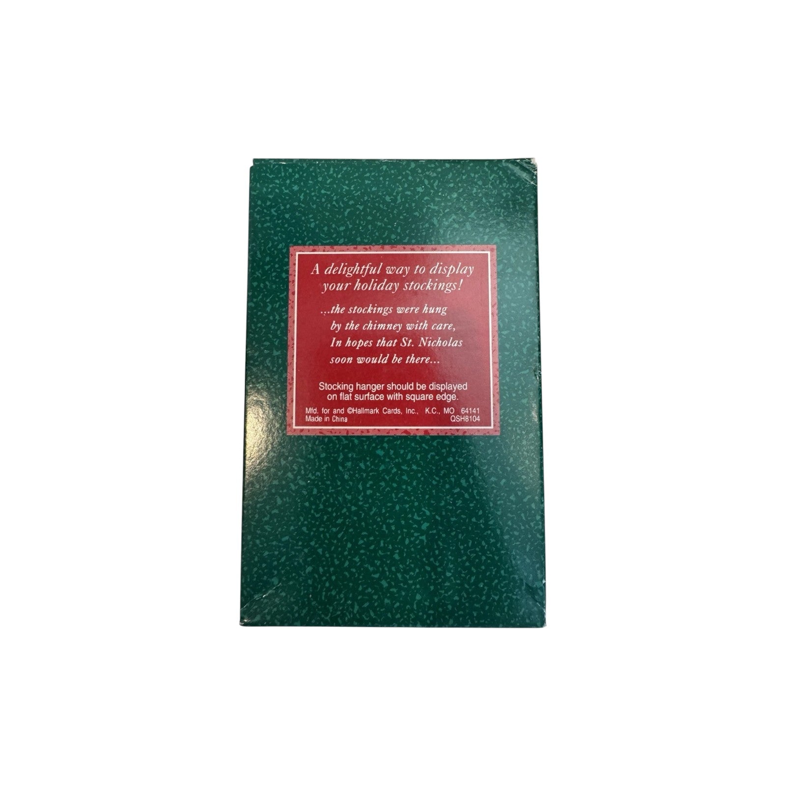 1988 Santa Claus - Stocking Hanger (Santa Claus) Hallmark Ornament QSH8104 Image7