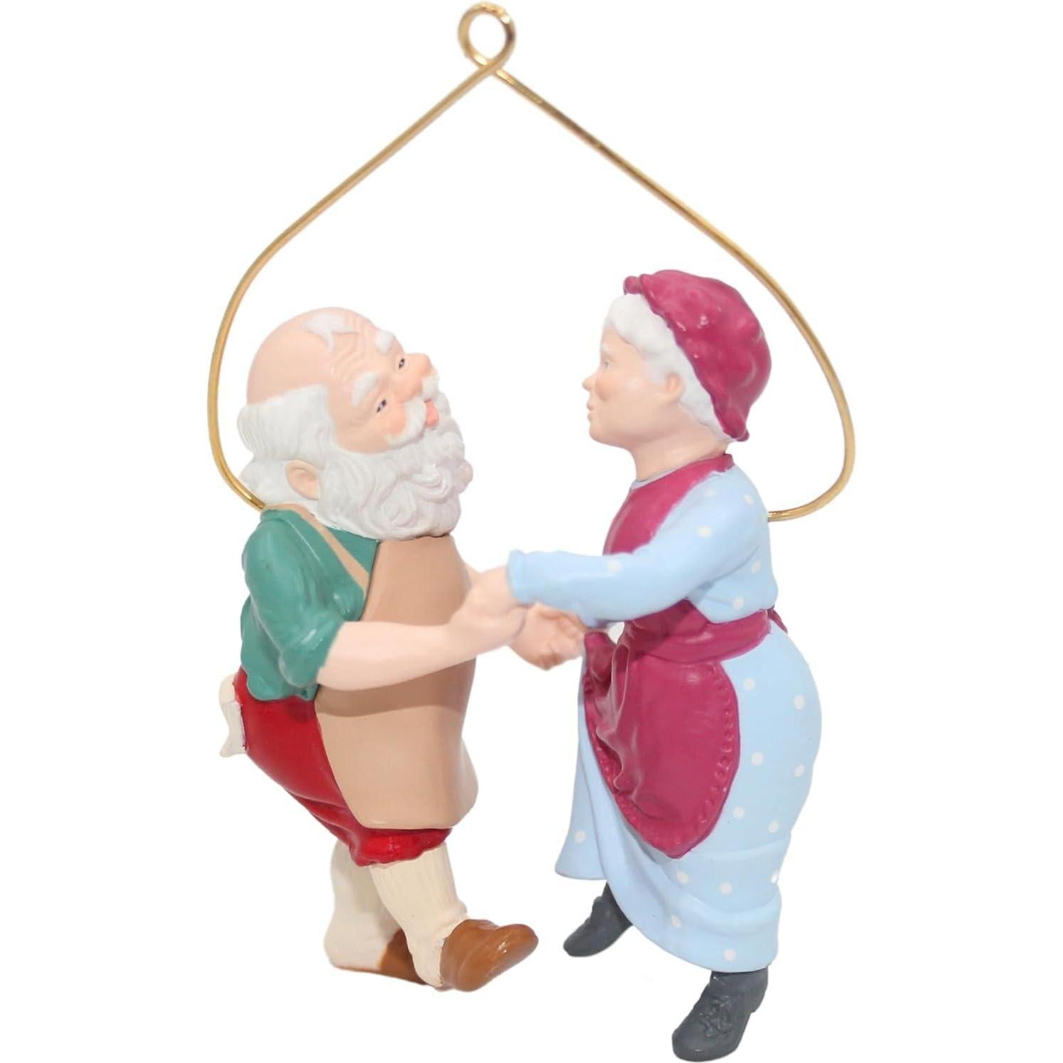 1988 Shall We Dance Hallmark Ornament (Mr. And Mrs. Claus) QX4011