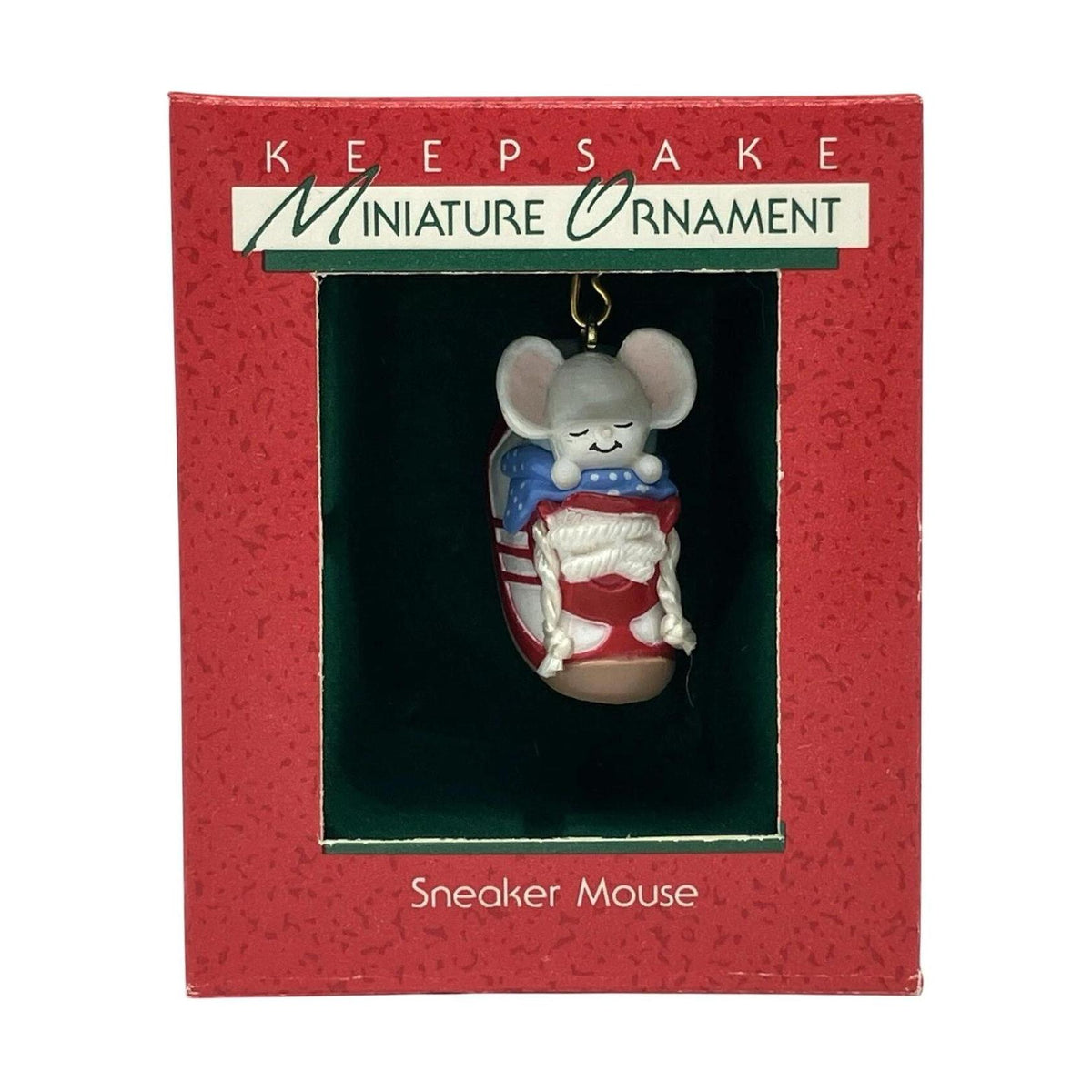 Hallmark Mouse 1988 Sneaker Mouse Hallmark Ornament (Mouse) QXM5711 – Already Christmas
