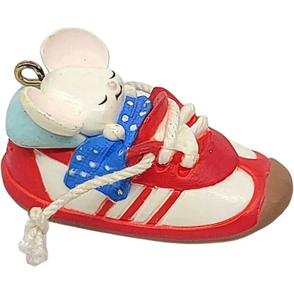 1988 Sneaker Mouse Hallmark Ornament (Mouse) QXM5711