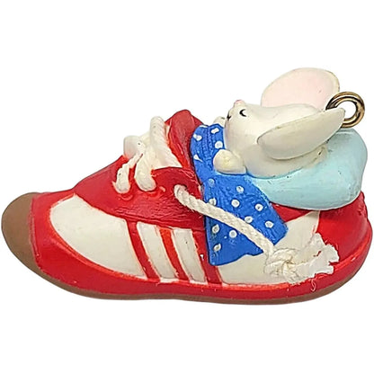 1988 Sneaker Mouse Hallmark Ornament (Mouse) QXM5711