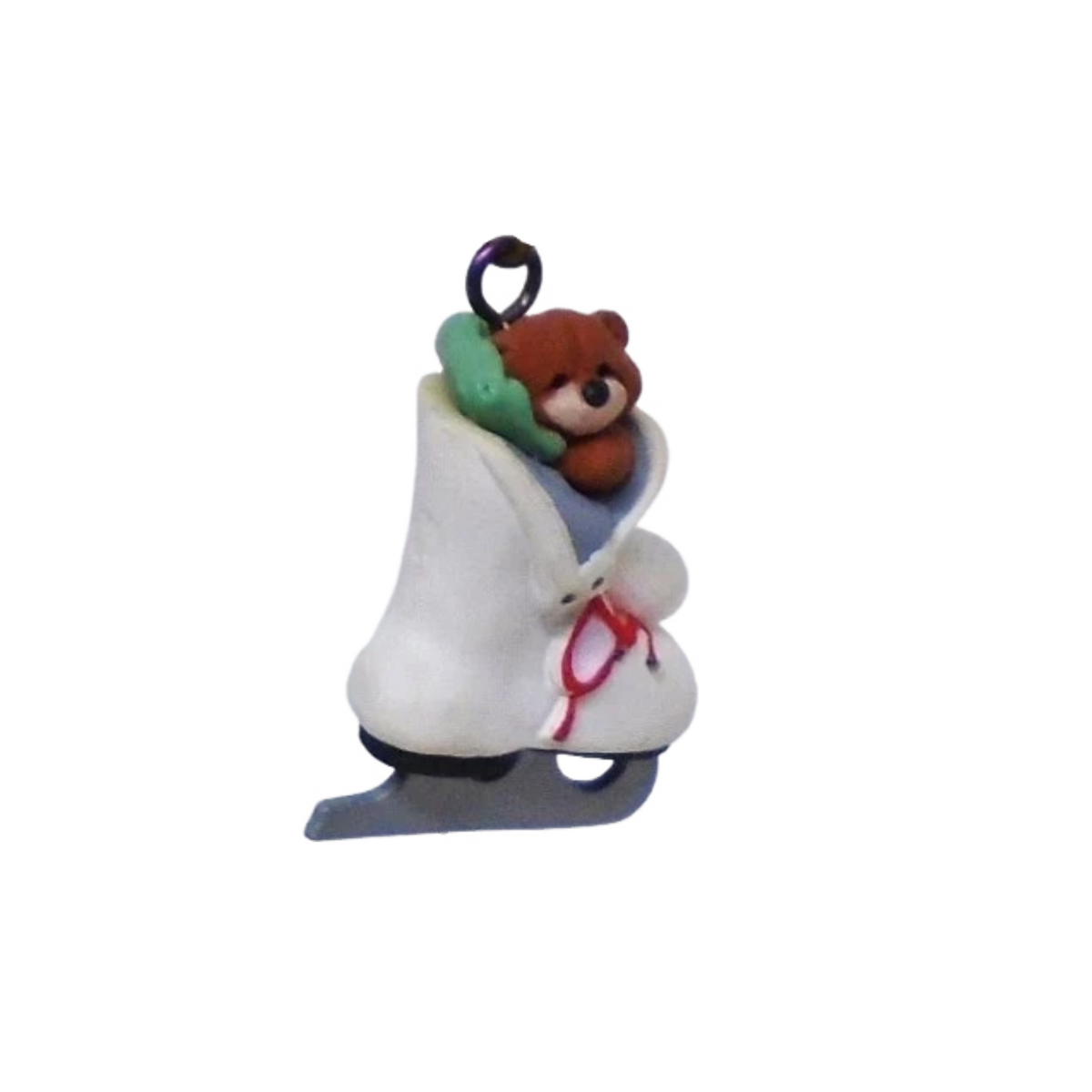 1988 Snuggly Skater Hallmark Ornament (Skate) QXM5714 Image4