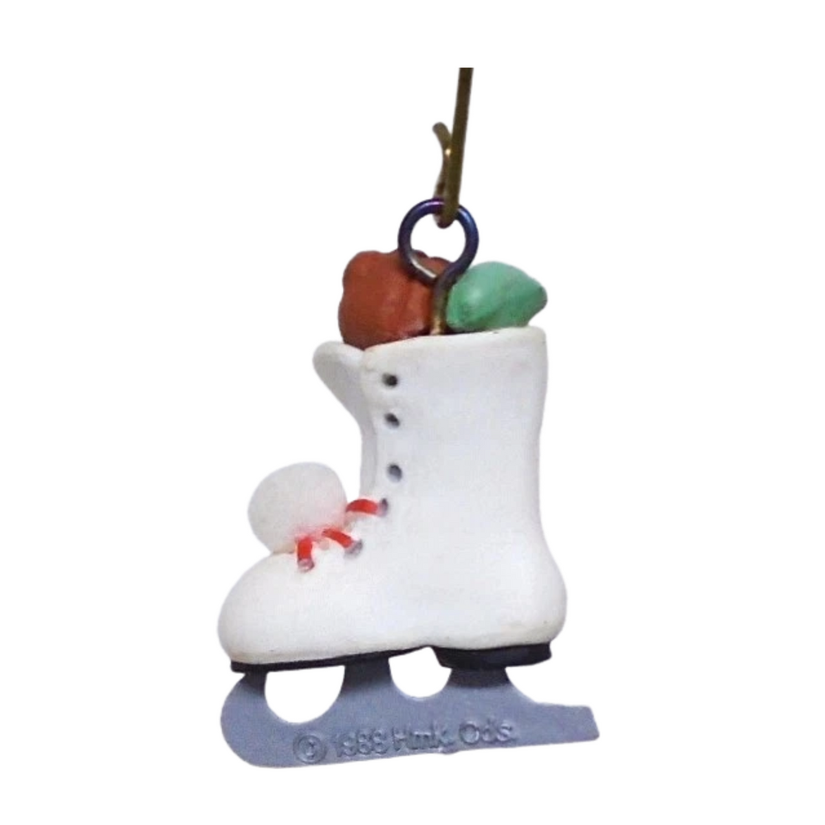 1988 Snuggly Skater Hallmark Ornament (Skate) QXM5714 Image6