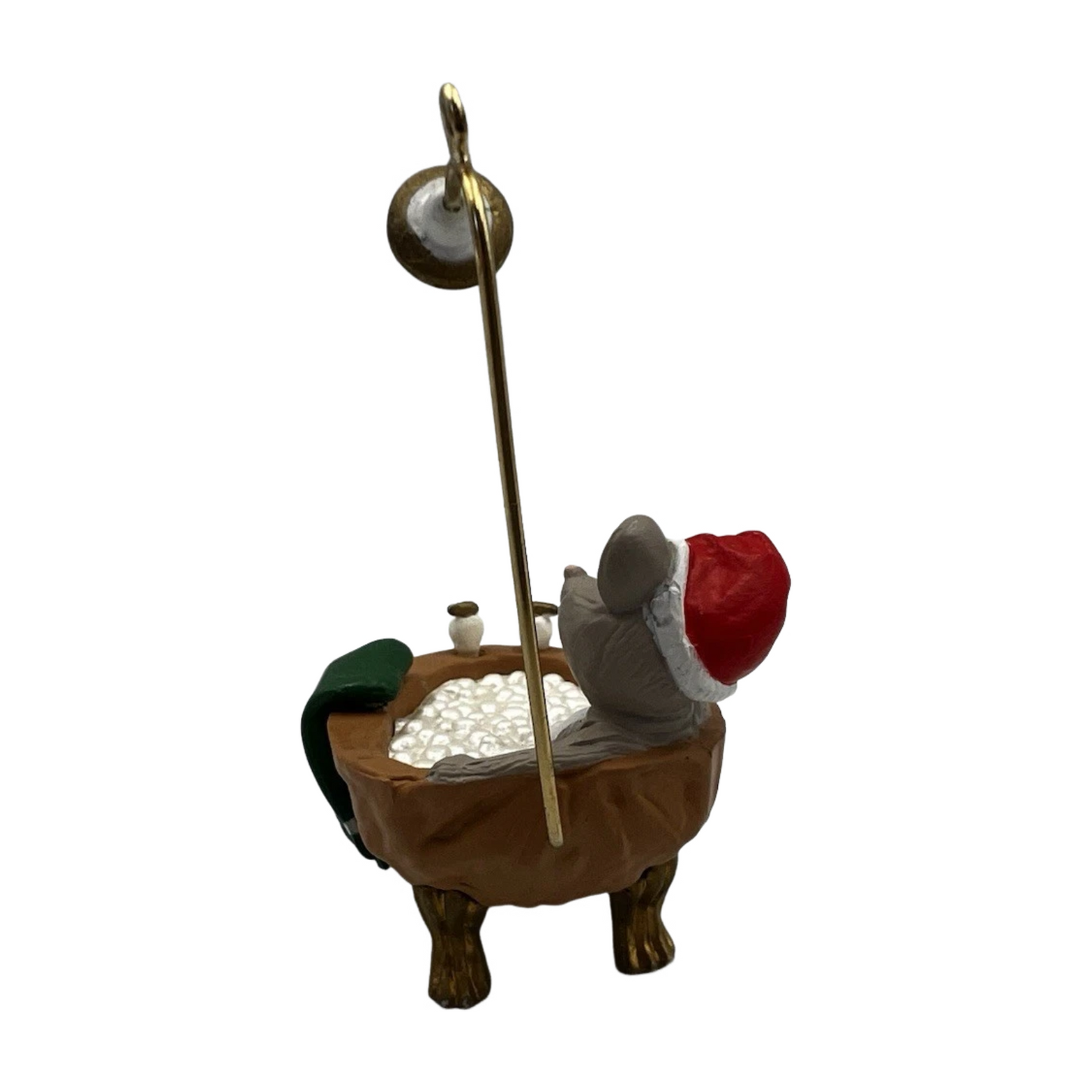1988 Squeaky Clean Hallmark Ornament (Mouse) QX4754 Image4
