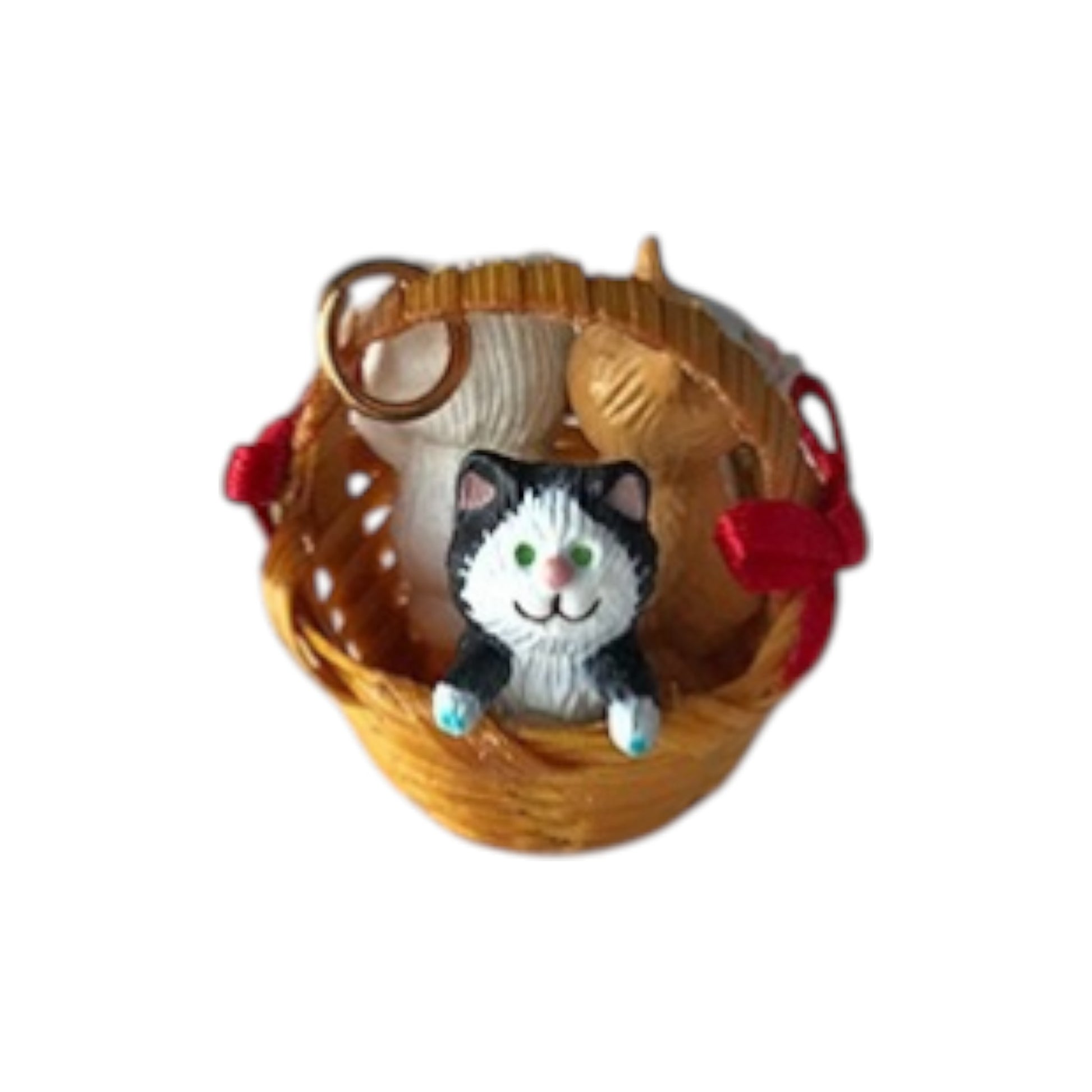 1988 Three Little Kitties (Kitten) Hallmark Ornament QXM569-4 Image1