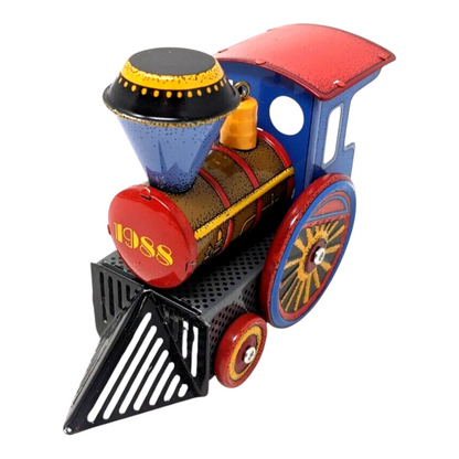 1988 Tin Locomotive Hallmark Ornament (Tin Locomotive) QX4004