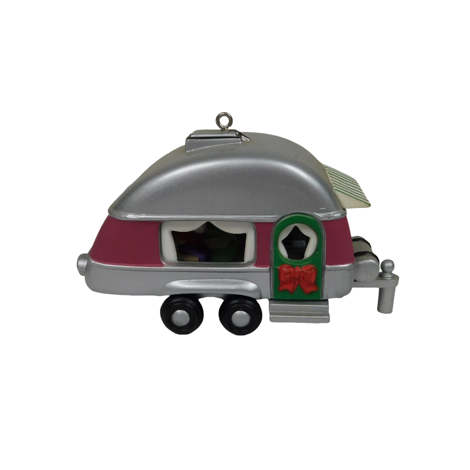 1988 Travel with Santa Hallmark Ornament (Here Comes Santa) QX4771 Image1