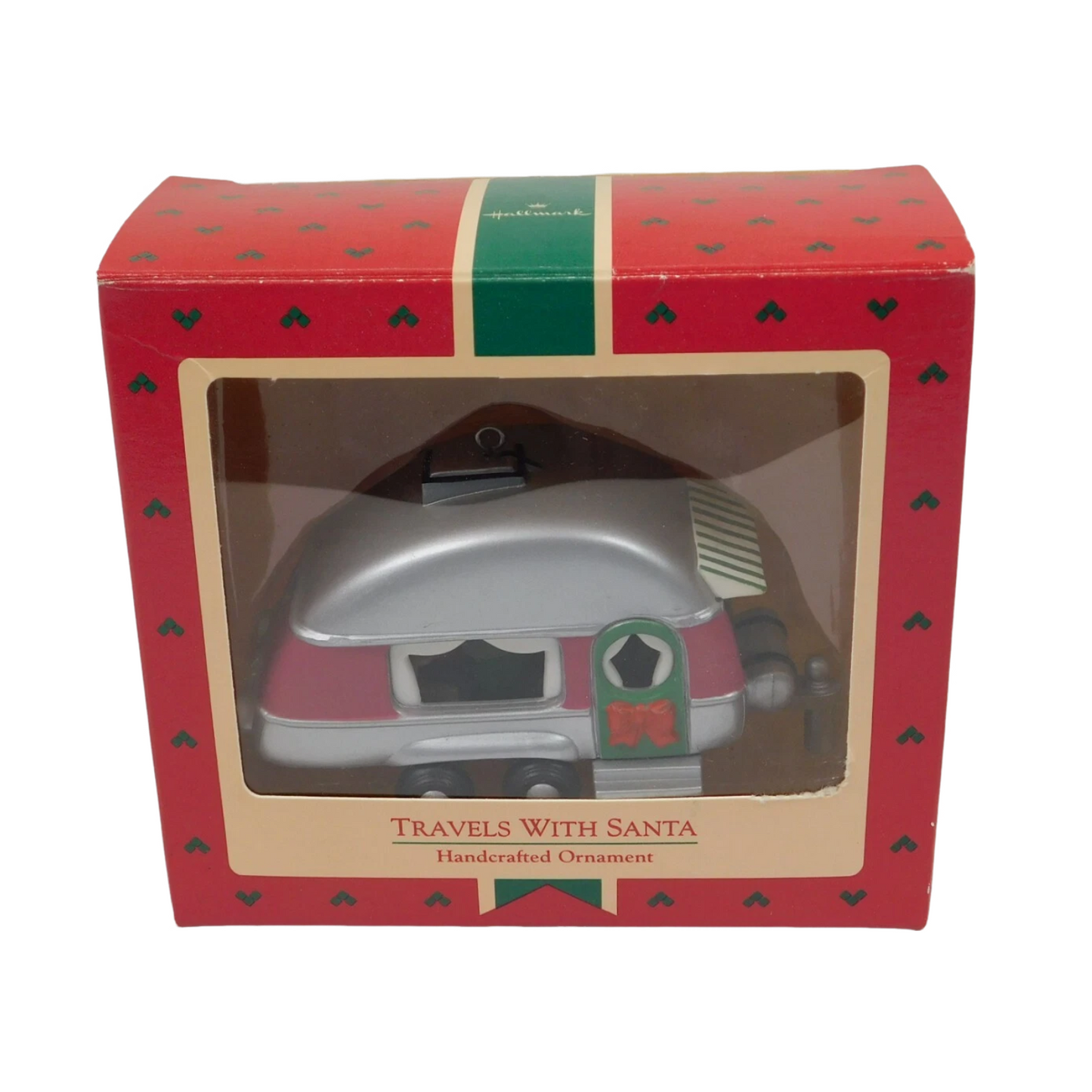 1988 Travel with Santa Hallmark Ornament (Here Comes Santa) QX4771 Image2