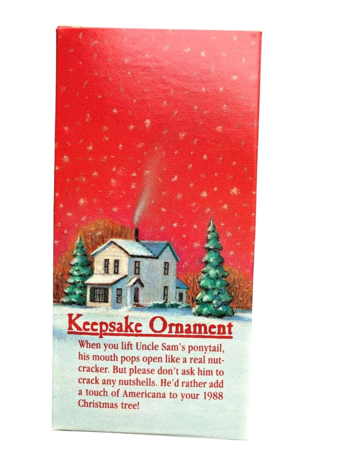 1988 Uncle Sam Nutcracker Hallmark Ornament (Patriotic) QX4884