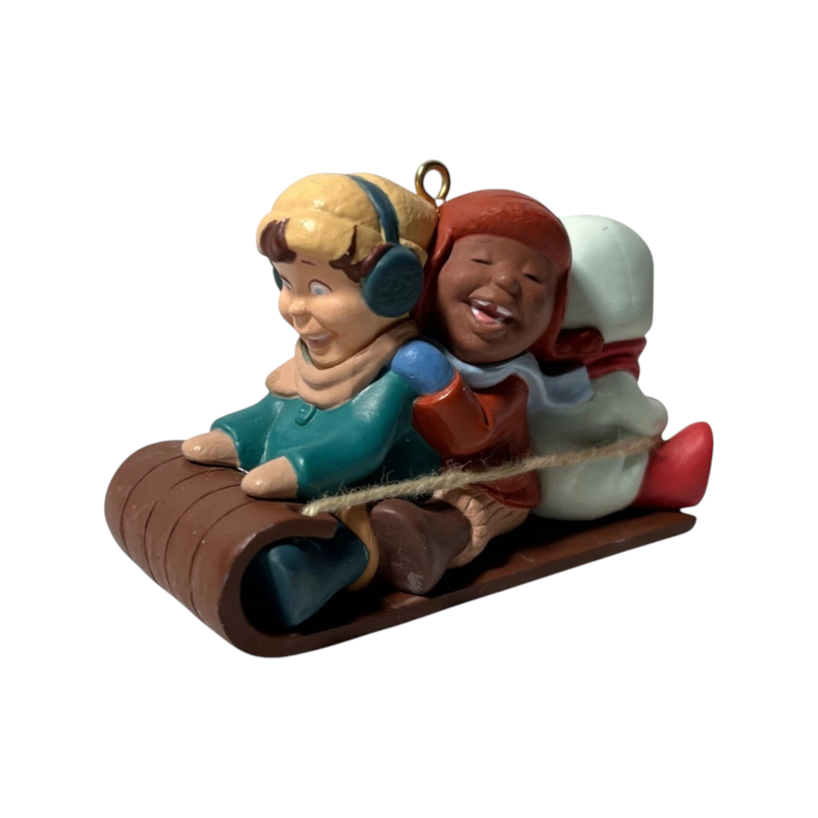 1988 Winter Fun Hallmark Ornament (Sled) QX4781