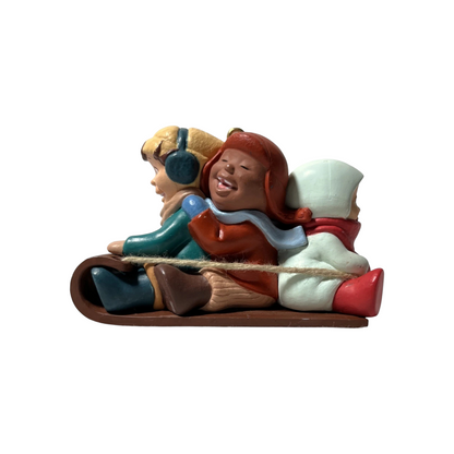 1988 Winter Fun Hallmark Ornament (Sled) QX4781