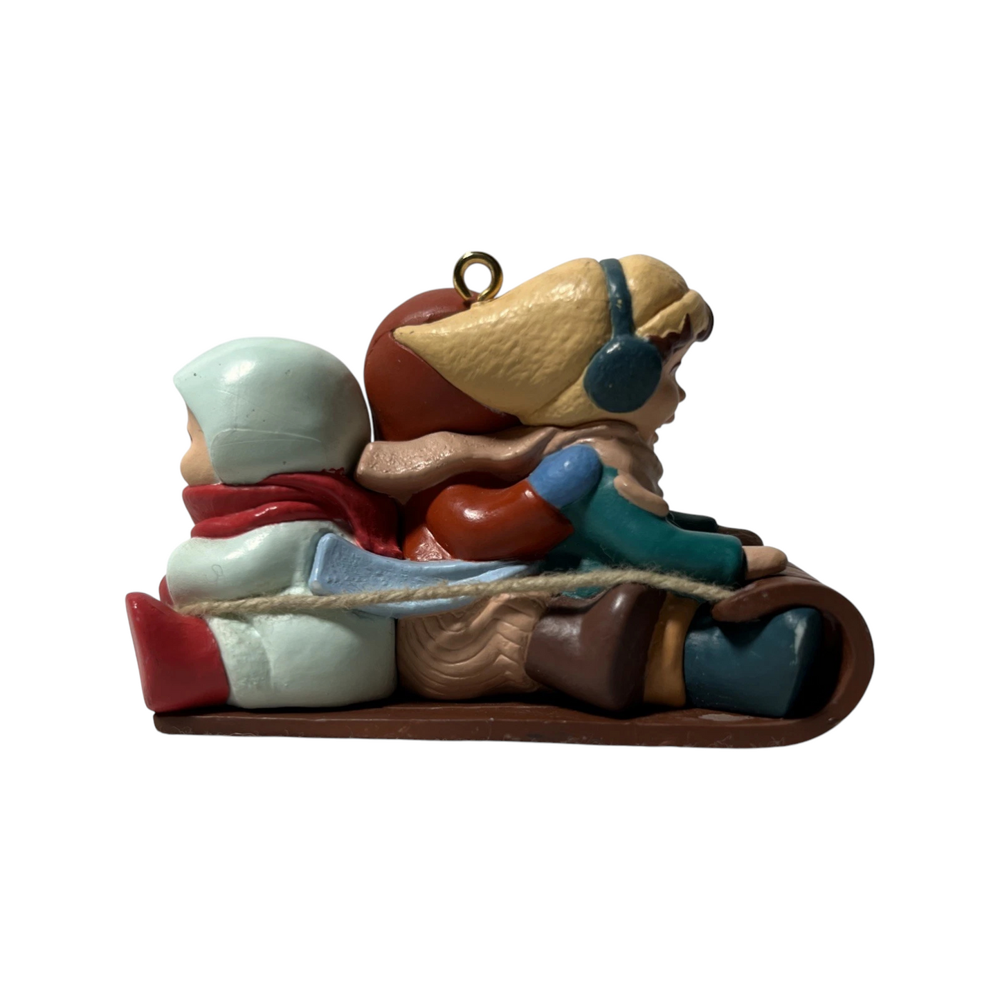 1988 Winter Fun Hallmark Ornament (Sled) QX4781