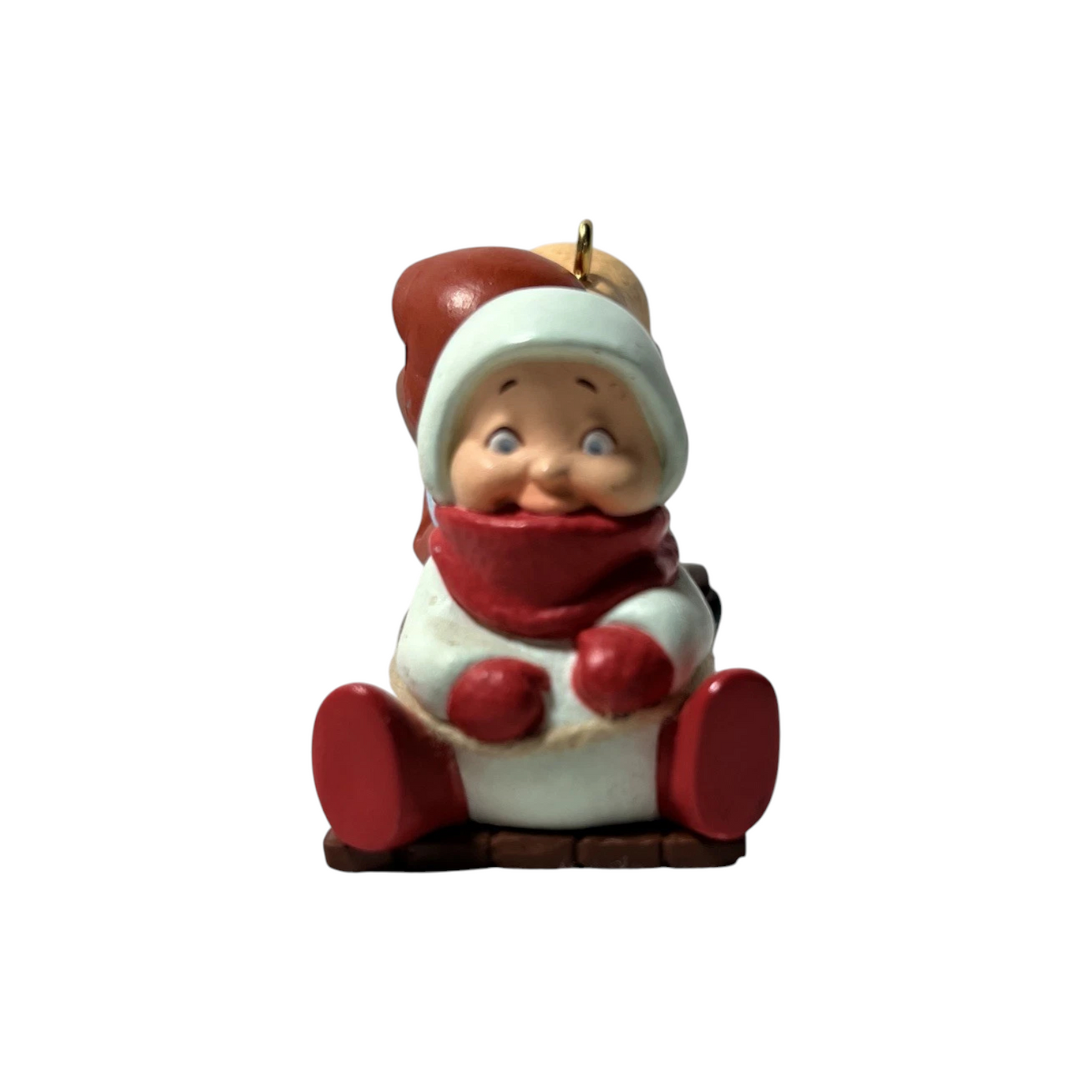 1988 Winter Fun Hallmark Ornament (Sled) QX4781