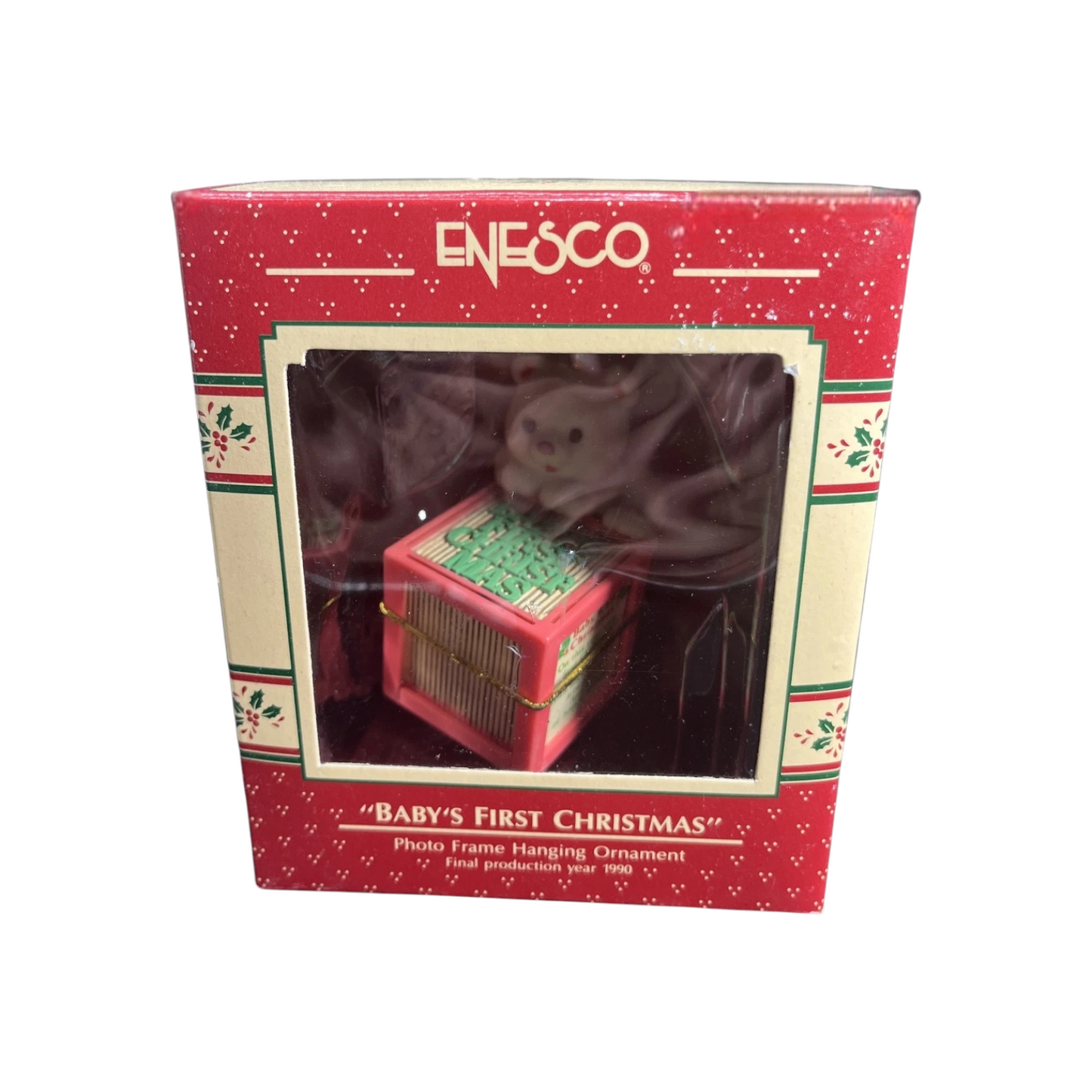 1989 "Baby's 1st Christmas" (Photo Holder)