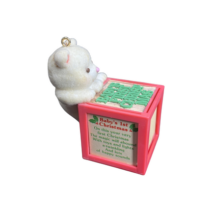 1989 "Baby's 1st Christmas" (Photo Holder)