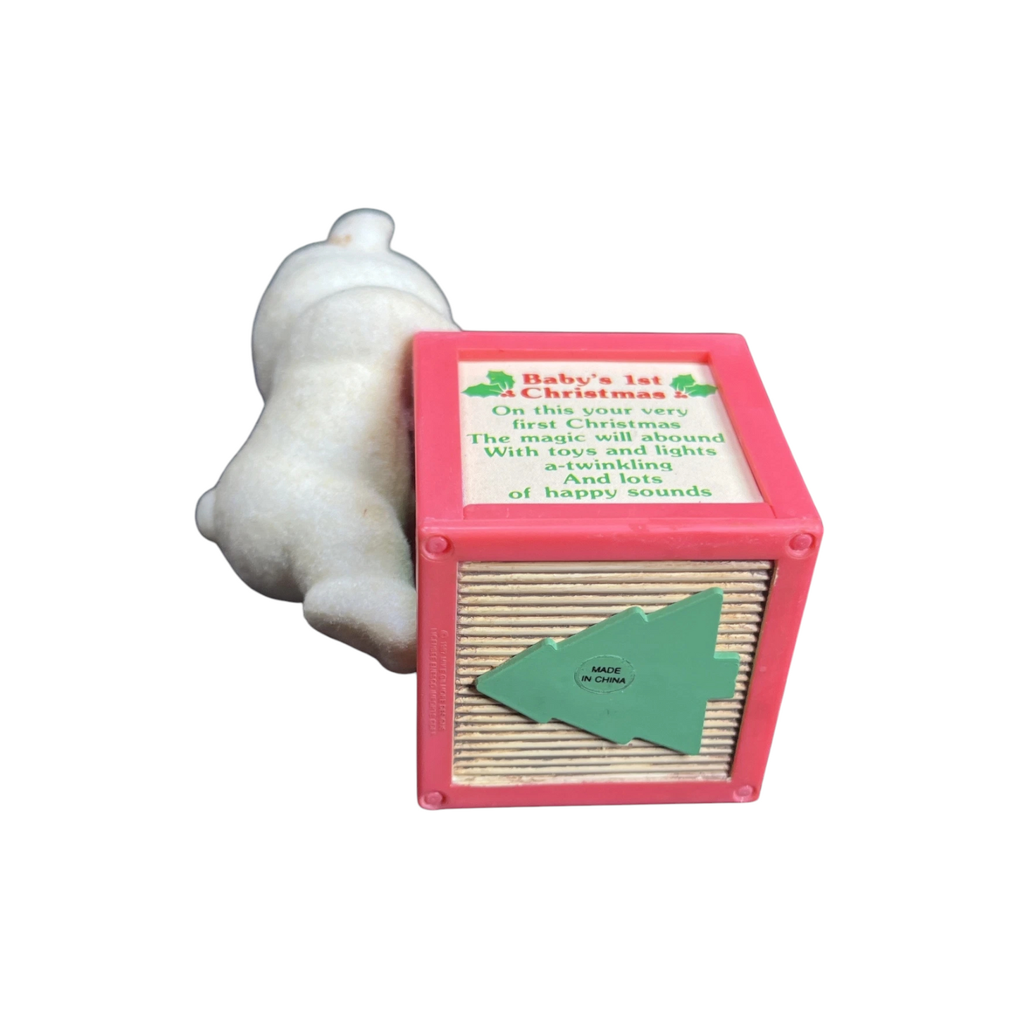 1989 "Baby's 1st Christmas" (Photo Holder)