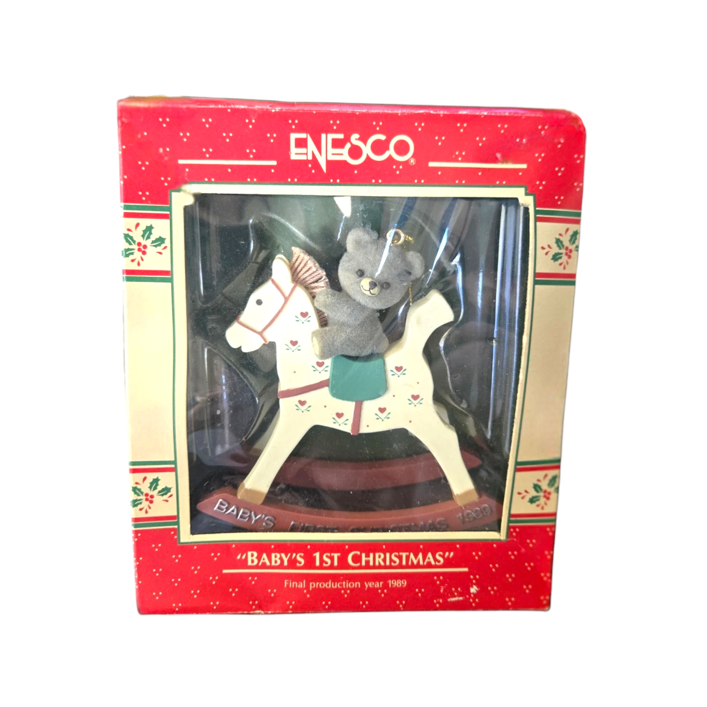 1989 "Baby's 1st Christmas" (Rocking Horse)