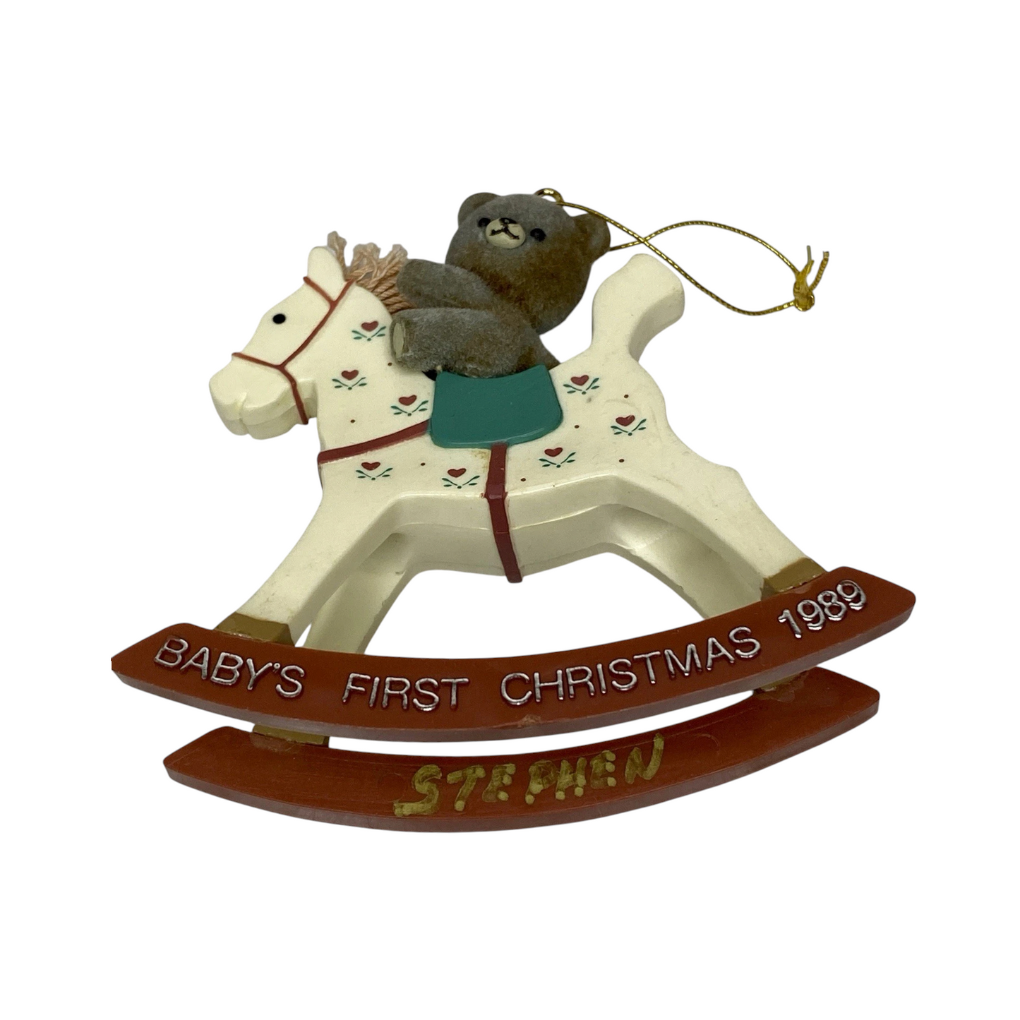 1989 "Baby's 1st Christmas" (Rocking Horse)