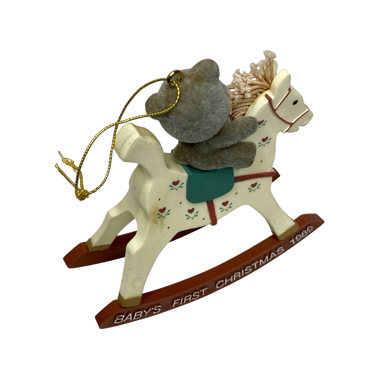 1989 "Baby's 1st Christmas" (Rocking Horse)