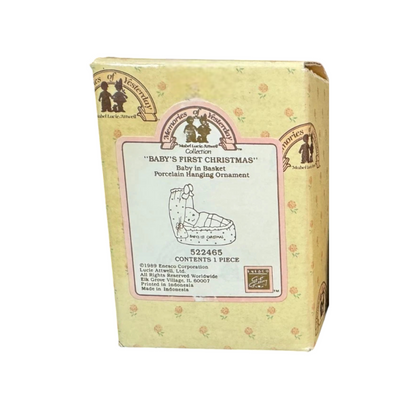 1989 "Baby's 1st Christmas" Sixth in the " Baby's 1st Christmas" Series (Baby's First Christmas)